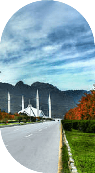 Faisal Mosque Road View