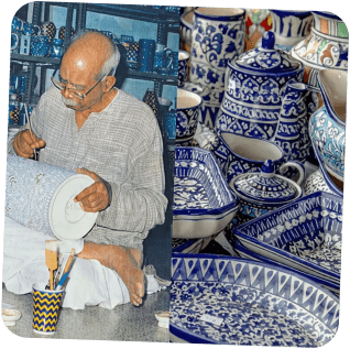 Blue Pottery Street